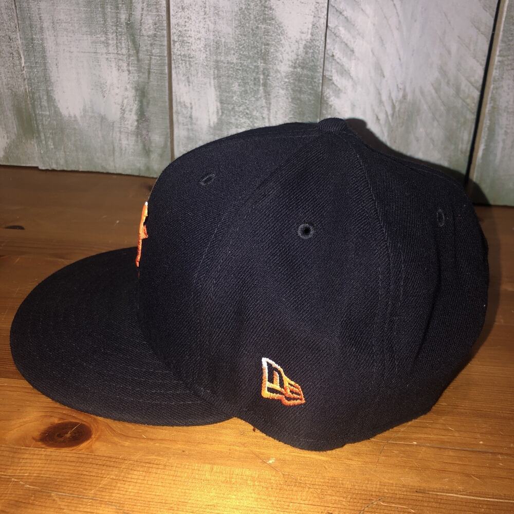 New Era Houston Astros 9Fifty SnapBack Hat MLB Baseball Flat Bill - Picture 3 of 9